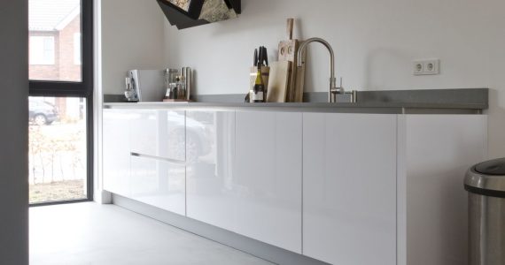 beton ciré, betonlook, betonlook vloer keuken