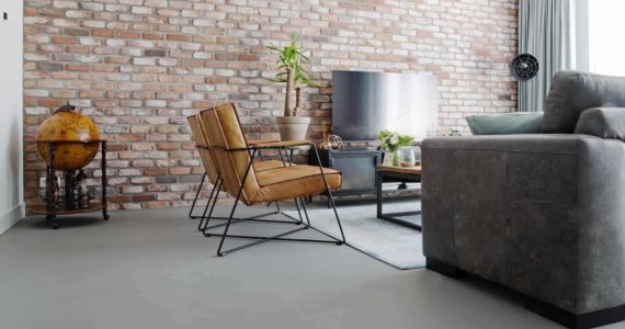 betonlook vloer woonkamer